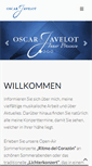 Mobile Screenshot of oscar-javelot.de