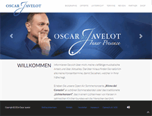 Tablet Screenshot of oscar-javelot.de